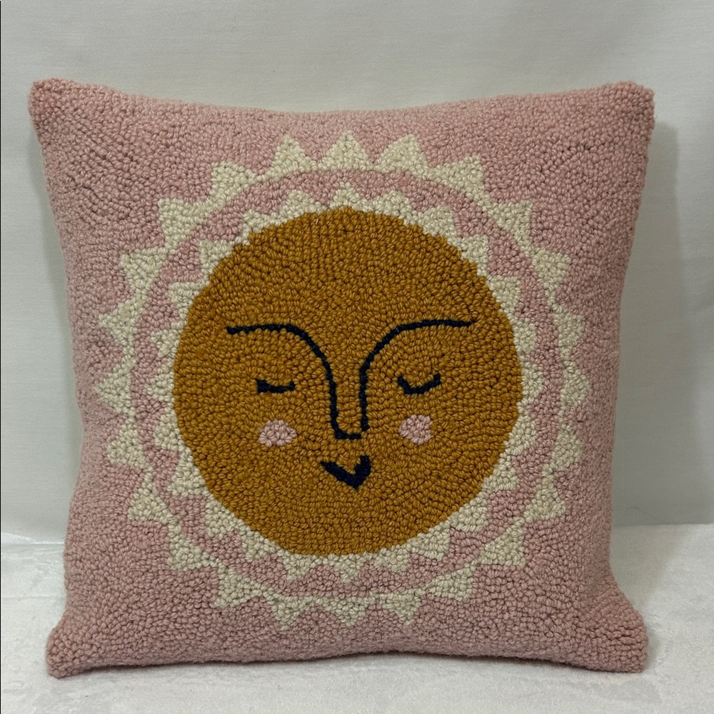 Sun Wool Decor Pillow